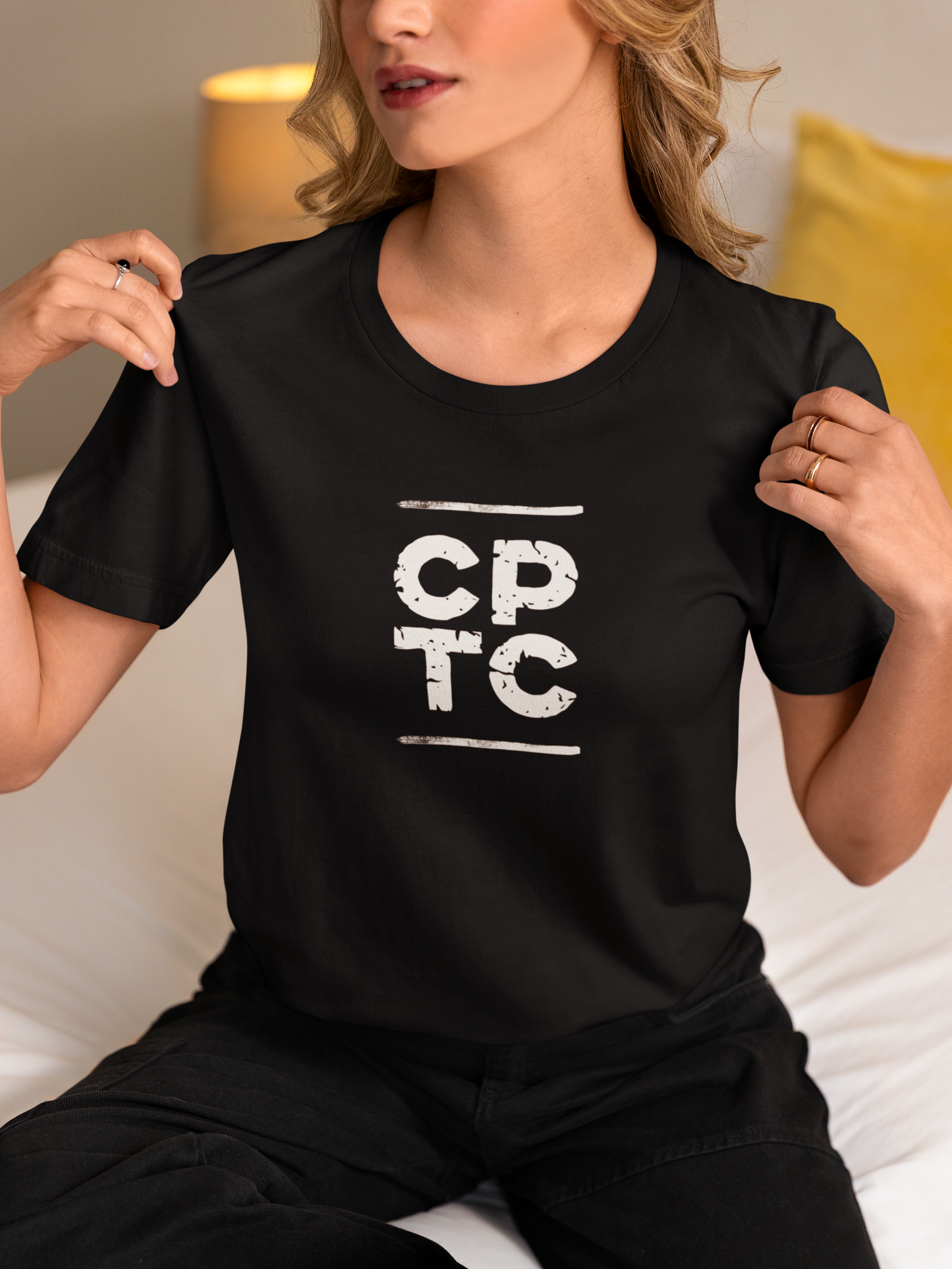 Distressed CPTC Certification T Shirt