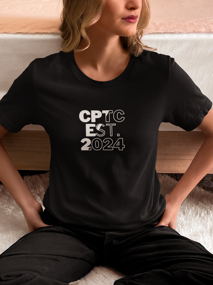 CPTC Est. 2024, Comfort T Shirt, Black