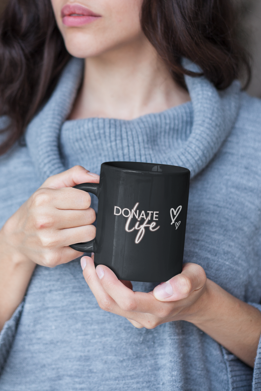 Donate Life Hearts, Coffee Mug