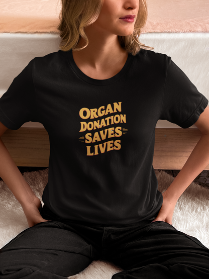 Organ Donation Saves Lives, Boho, T- Shirt