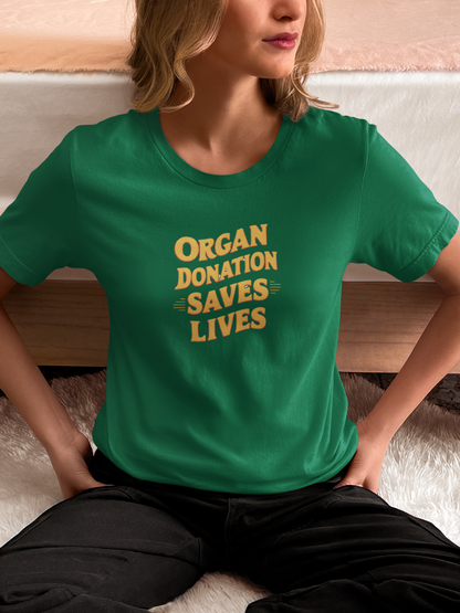 Organ Donation Saves Lives, Boho, T- Shirt