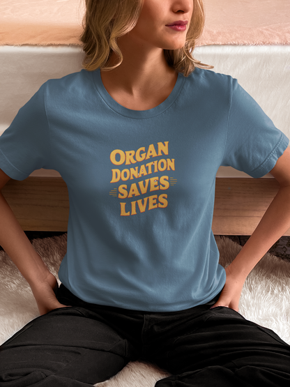 Organ Donation Saves Lives, Boho, T- Shirt