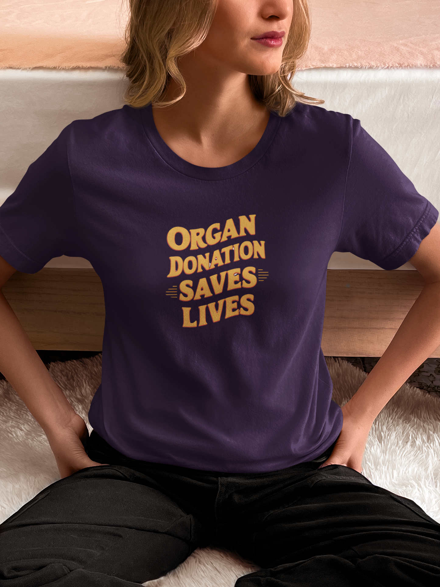 Organ Donation Saves Lives, Boho, T- Shirt