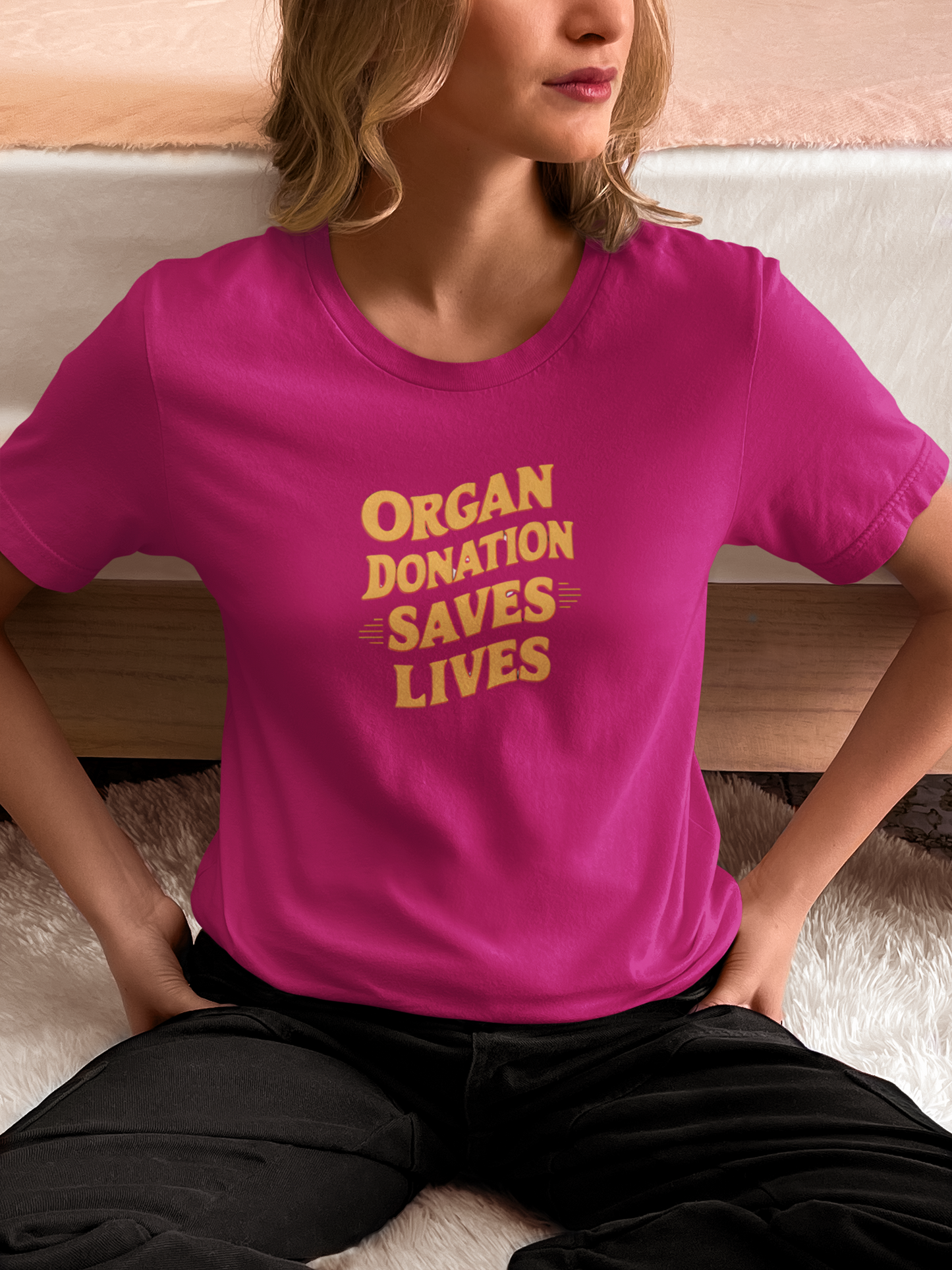 Organ Donation Saves Lives, Boho, T- Shirt