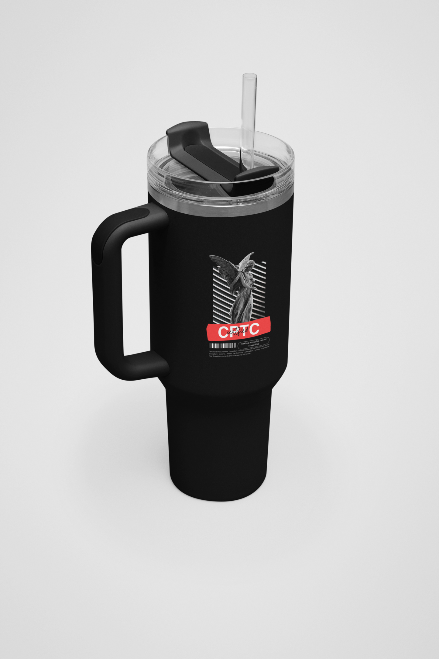 CPTC Certified, Angel, Insulated Travel Mug, 40oz