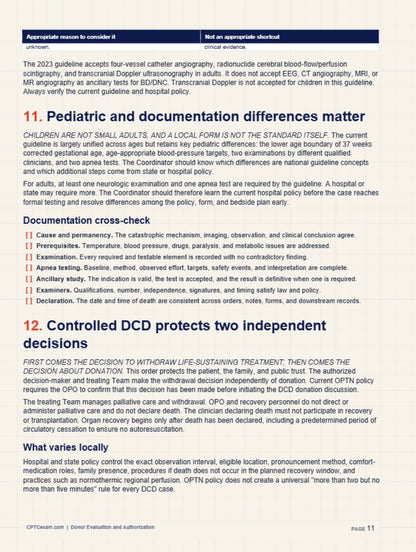 Donor Identification & Referral - Study Guide- (2026 Edition)