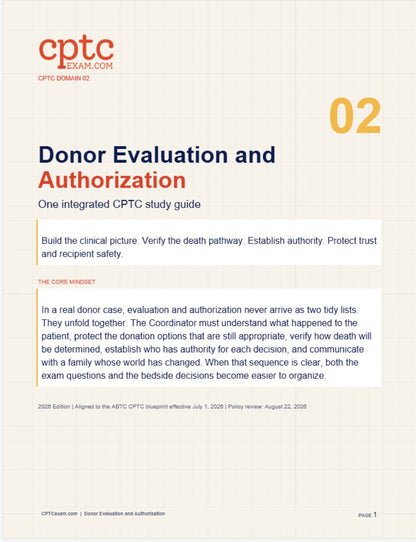 Donor Identification & Referral - Study Guide- (2026 Edition)