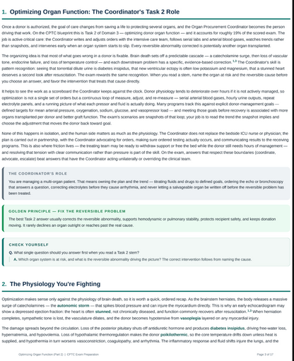 Donor Management: Optimizing Organ Function Study Guide (2026 Edition)