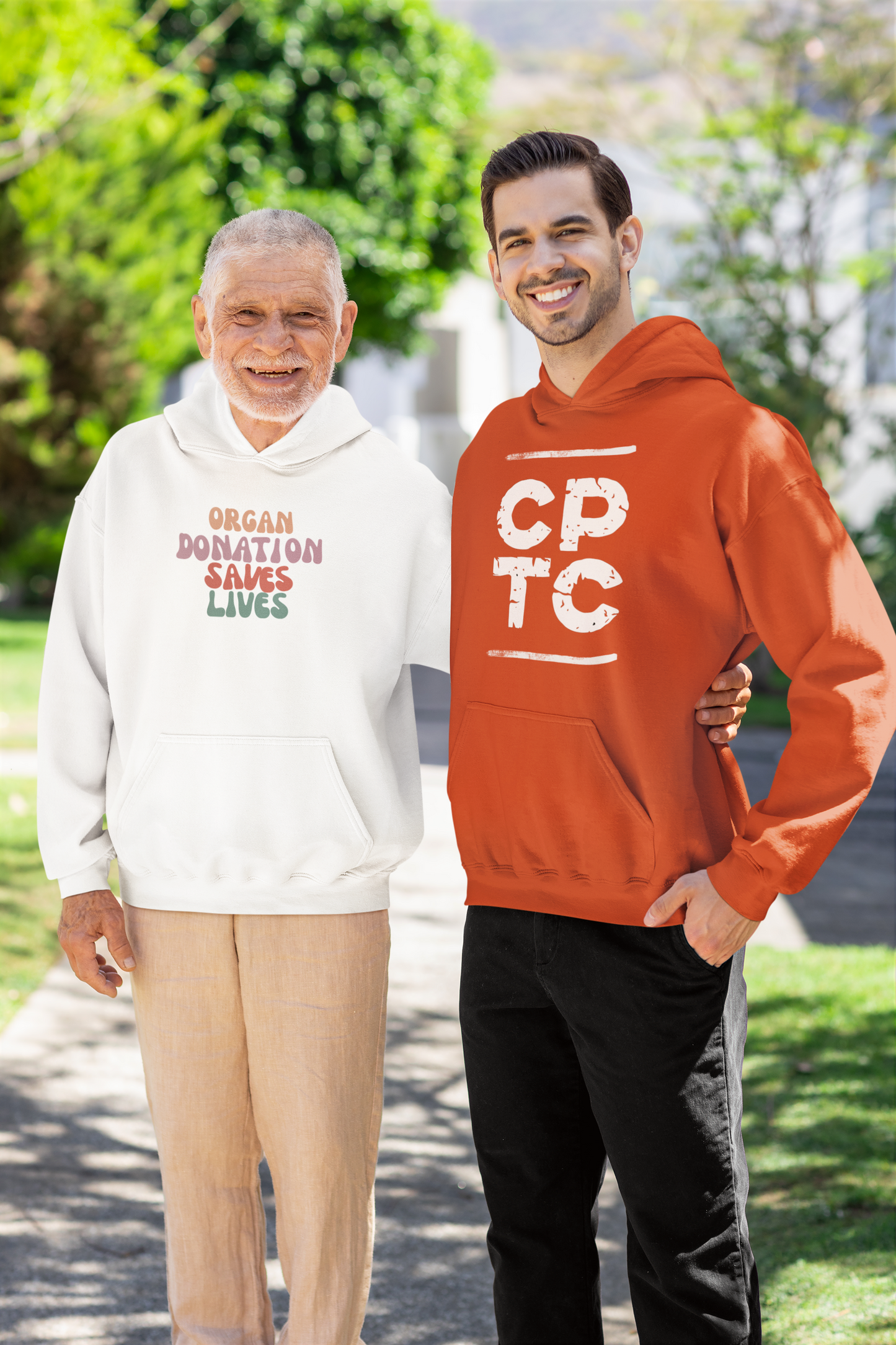 Distressed CPTC Sweatshirt, Champion Hoodie