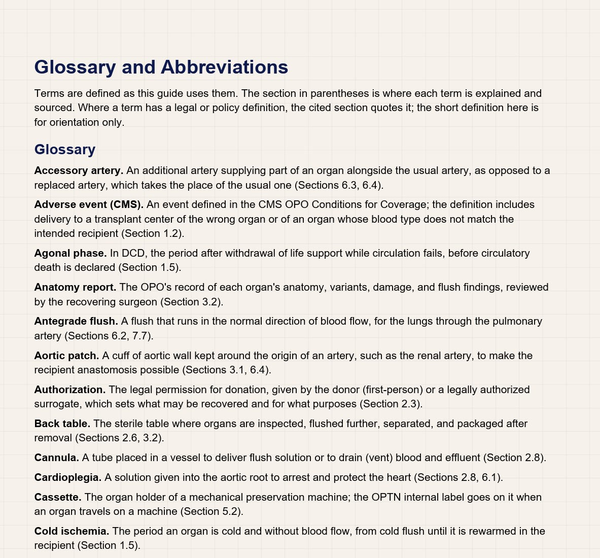 CTP Exam Study Guide: A Field Guide for New Organ Preservationists