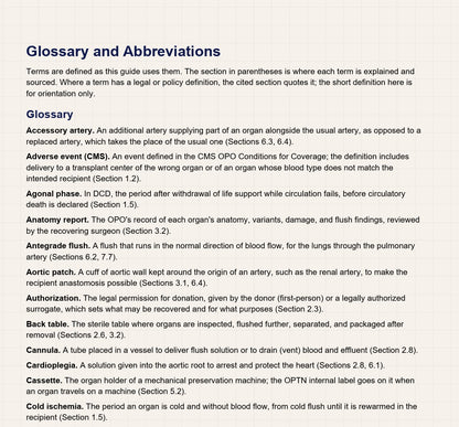 CTP Exam Study Guide: A Field Guide for New Organ Preservationists