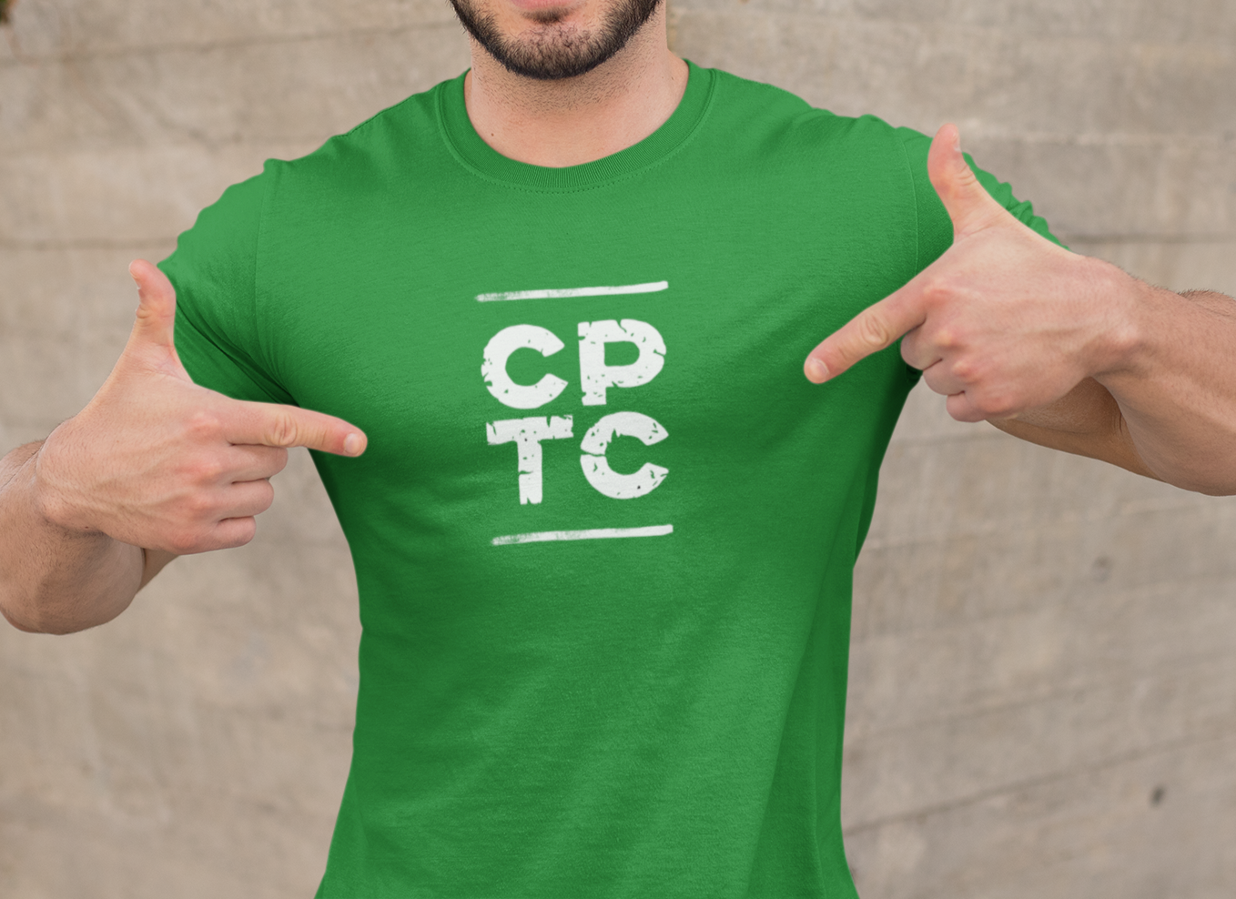 Distressed CPTC Certification T Shirt