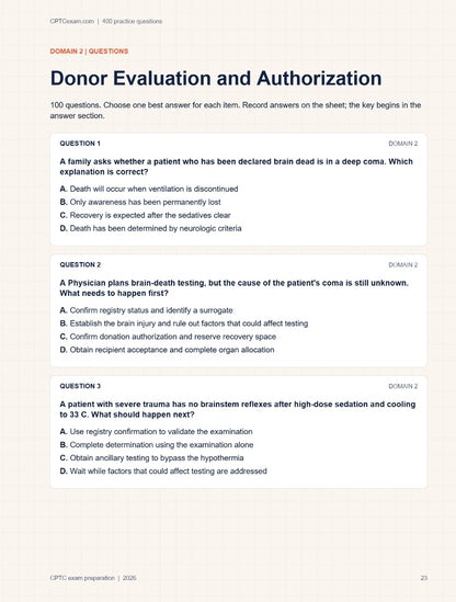 CPTC Exam Practice Questions — 400 Questions | 2026 Edition | Digital Download