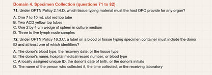 CTP Exam Study Guide: A Field Guide for New Organ Preservationists
