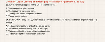 CTP Exam Study Guide: A Field Guide for New Organ Preservationists