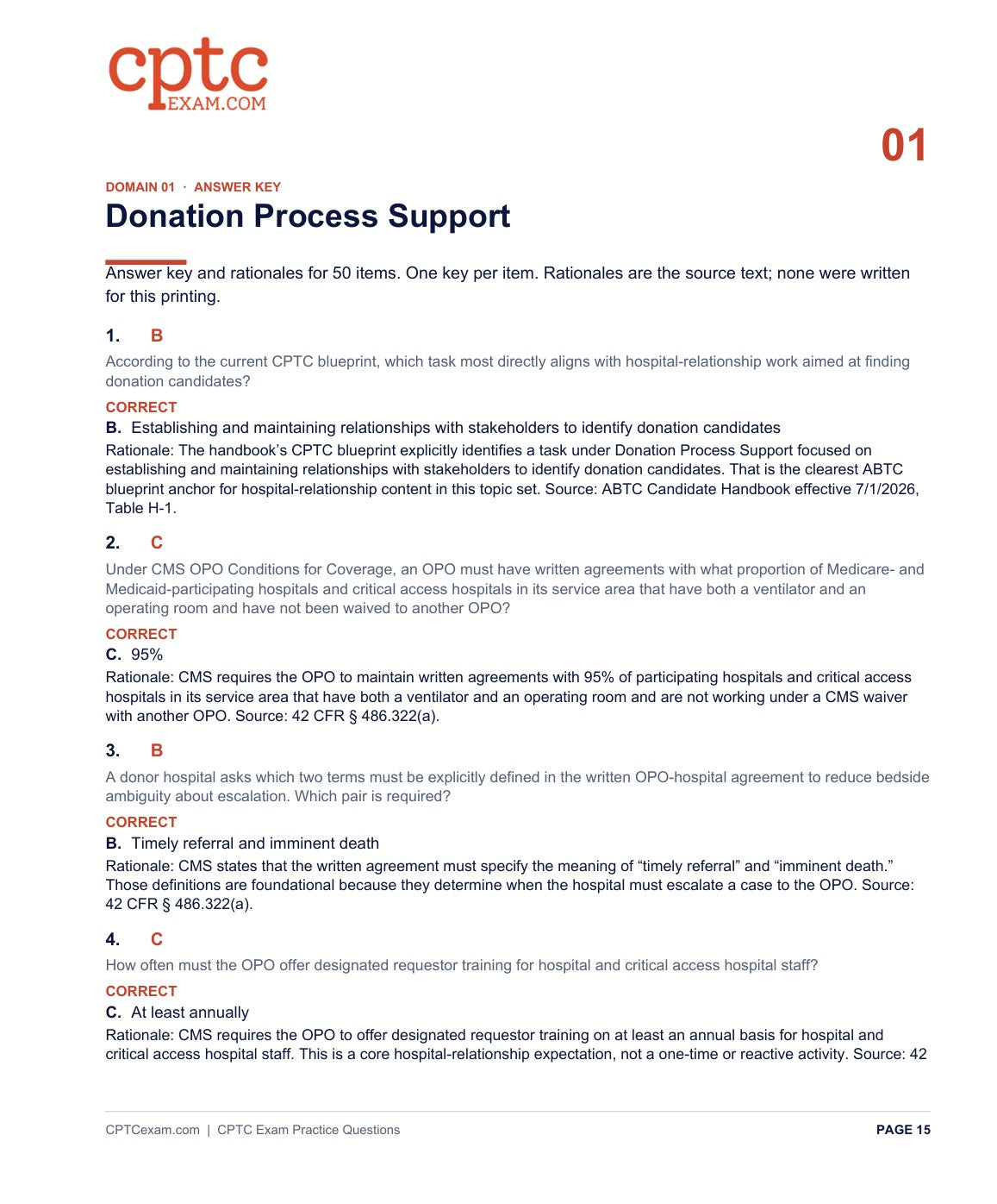 CPTC Exam Practice Questions — 400 Questions | Spiral-Bound July 2026 Edition