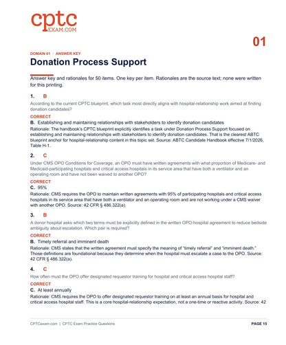CPTC Exam Practice Questions — 400 Questions | Spiral-Bound July 2026 Edition