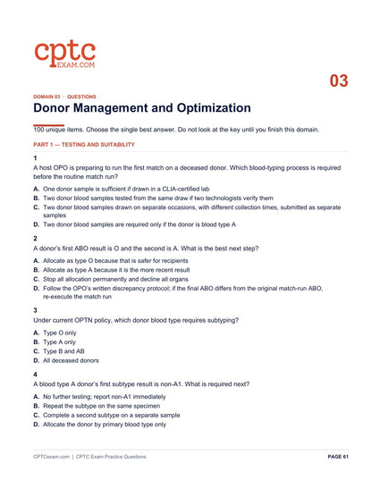 CPTC Exam Practice Questions — 400 Questions | Spiral-Bound July 2026 Edition