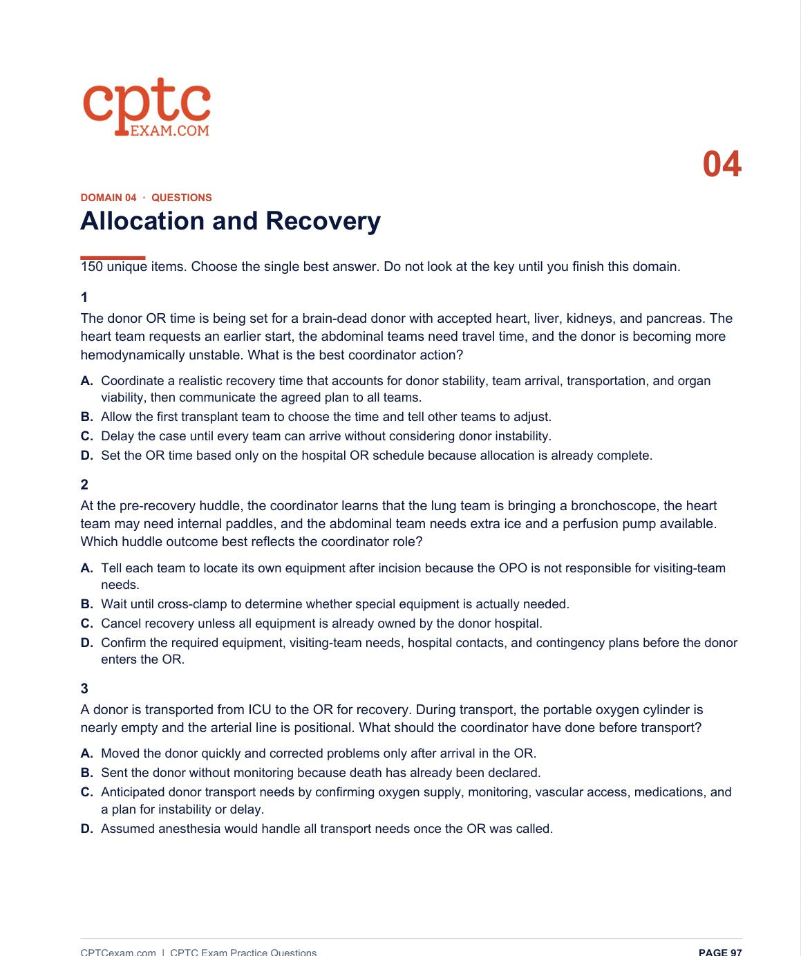 CPTC Exam Practice Questions — 400 Questions | Spiral-Bound July 2026 Edition
