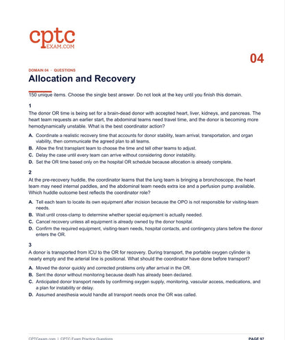 CPTC Exam Practice Questions — 400 Questions | Spiral-Bound July 2026 Edition