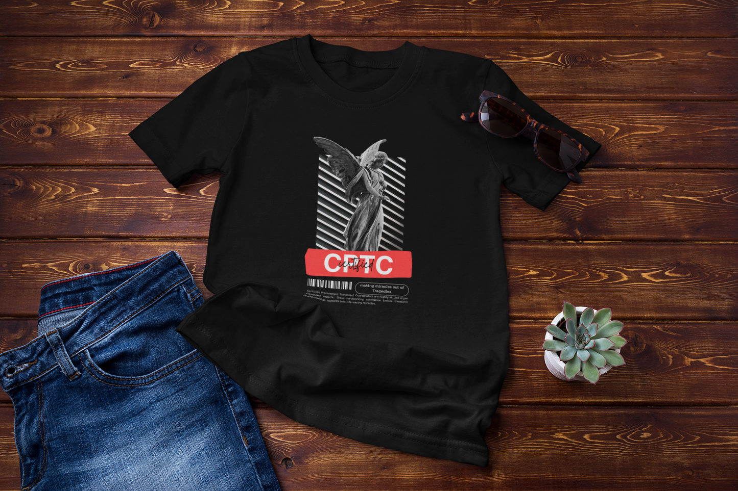 CPTC Certified, Angel, T Shirt