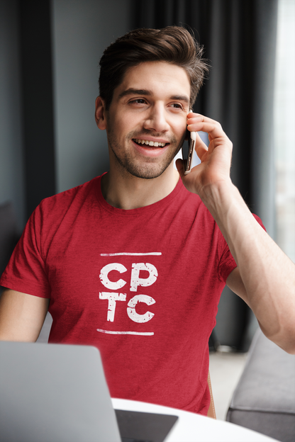 Distressed CPTC Certification T Shirt