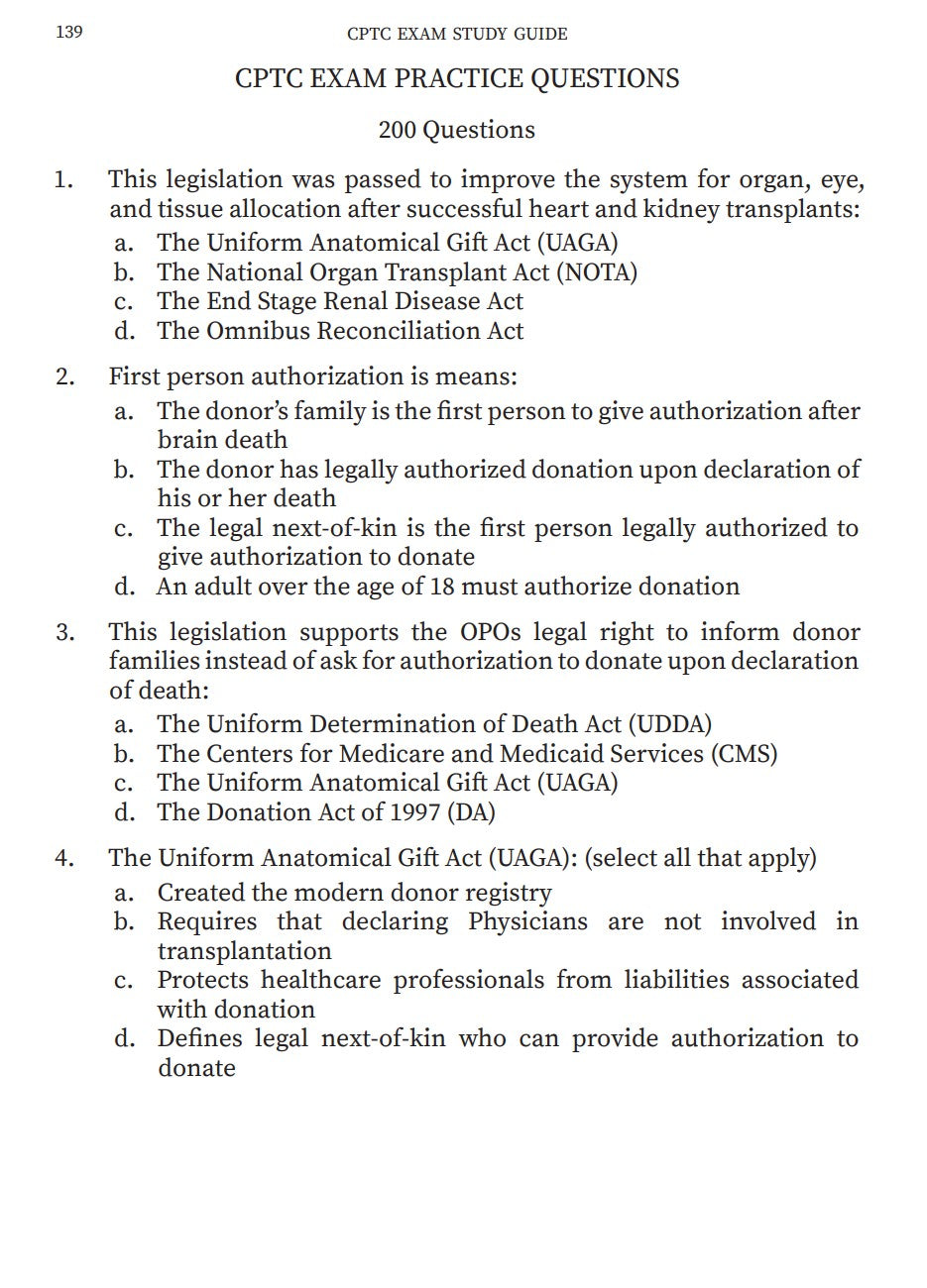 CPTC Exam Study Guide 2nd Edition (2019) — Digital Download